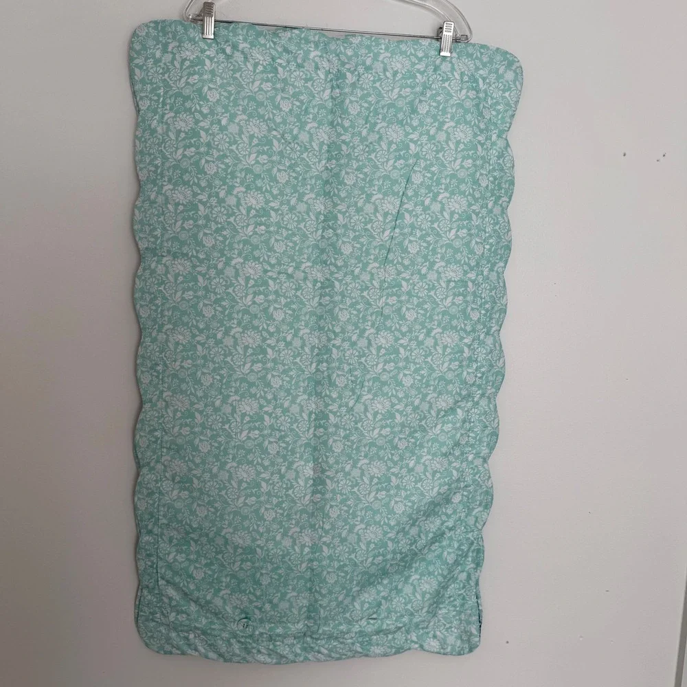 Pioneer Woman Vintage Star Set‎ of 2 King Size Bed Shams Aqua Blue Quilt Pattern